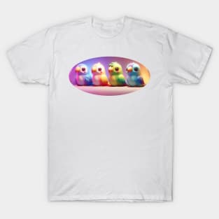 Kawaii Birds T-Shirt